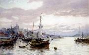 unknow artist Seascape, boats, ships and warships. 17 Sweden oil painting reproduction